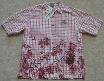 Vintage Ohio State Buckeyes Shirt Mens Medium Antigua New Hawaiian Football OSU - Image 1 of 4