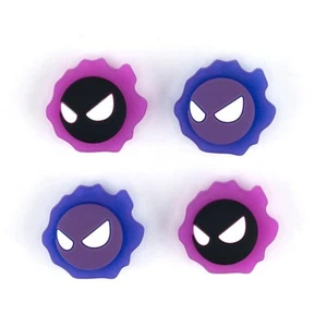 4PCS Luminous Purple Devil Joystick Caps Thumbstick Grip For XBOX Controller - Picture 1 of 8