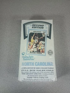 1990 North Carolina Collegiate Collection Second Edition Trading Card Box NEW - Picture 1 of 2