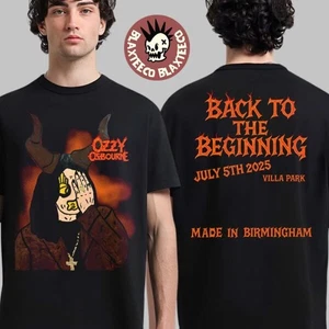 Camiseta de dos caras Ozzy Osbourne Back To The Beginning The Final Show Ozzy Bull - Imagen 1 de 3