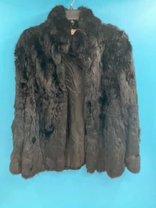 Summerset Fur Vintage Ladies Black Jacket Size L - Picture 1 of 6