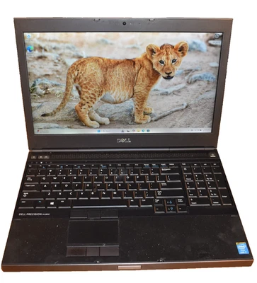 Dell Precision M4800 Quad Core i7-4810QM 16GB 512GB SSD Windows 11 NVidia K2100M - Image 1 of 4
