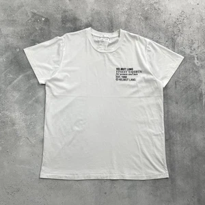 Helmut Lang Finest Standard T-Shirt weiß Größe XL - Bild 1 von 20