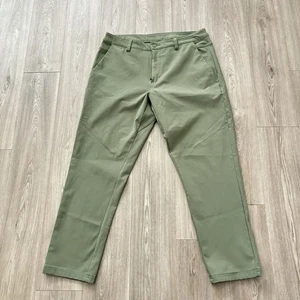 BYLT Premium Basics Everyday Pant 2.0 Slim Fit Dark Olive Green Men’s 36 - Picture 1 of 13