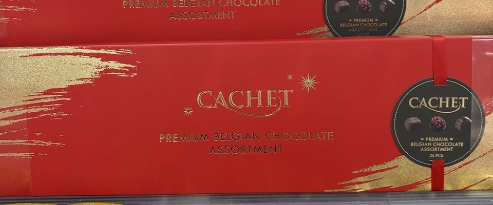 Trader Joe's Cachet Premium Belgian Chocolate Assortment 24 pieces LIMITED