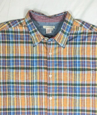 CARBON 2 COBALT многоцветный клетку L/S Btn рубашка мужская L - Изображение 1 из 4
