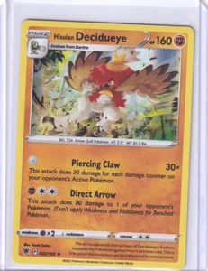 Juego de cartas coleccionables Decidueye Holo raro #82 Pokemon Astral Radiance 2022 - Imagen 1 de 2