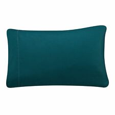 Hotel Style 600 Thread Count 100% Luxury Cotton Pillowcases, King, Striped Teal