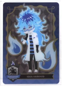 Disney Twisted Wonderland Metal Card P3-25 Idia Shroud BANDAI Japan - Picture 1 of 4