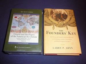 Teaching Co Great Courses DVDs ORIGINS IDEOLOGIES AMERICAN REVOLUTION + bonus - Picture 1 of 3