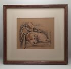 Lucy Dawson Sealyham Aka Mac Denna Terrier Dog Print Framed And Matted