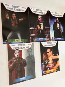5 2012 Sting Tna Wrestling Karten geboren in Omaha Nebraska lesen - Bild 1 von 1