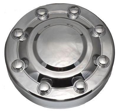 Tapa central cromada rueda delantera 16" 8 tacos para Dodge Ram 3500 2000 2001 2002 doble Foto 1 de 2