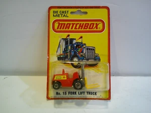 Matchbox Superfast 15 Forklift Truck - Picture 1 of 6