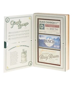 Duke Cannon Jingle Schnaps Seife 3 Stück Geschenkset Brandneu - Bild 1 von 6