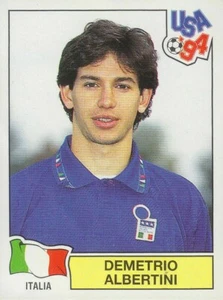 USA '94 PANINI NUM 311 DEMETRIO ALBERTINI ITALIA FIGURINA STICKER WORLD CUP 1994 - Foto 1 di 1