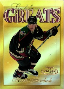 2000-01 (COYOTES) Topps Gold Label Golden Greats #GG9 Keith Tkachuk