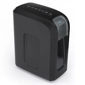 B-Ware Bonsaii 3D14 Aktenvernichter Schwarz Sicherheitsstufe P-4 - Picture 1 of 2