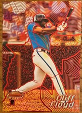 CLIFF FLOYD, 2002 BOWMAN'S BEST "RED" CARD, 81/200