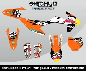 KIT ADESIVI GRAFICHE K18 B per moto SX 250 2017 2018 DEKOR DECALS - Bild 1 von 1
