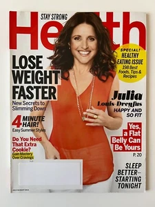 JULIA LOUIS-DREYFUS * HEALTHY EATING ISSUE July August 2013 HEALTH MAGAZINE Tips - Imagen 1 de 10