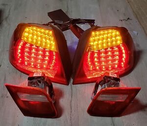 OEM AMBER BMW E46 M3 330ci *Convertible ONLY* LED TAIL LIGHTS PAIR COMPLETE