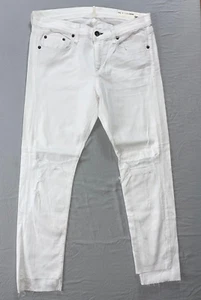 Rag & Bone Dre Capri Lightweight Destroyed Stretch Jeans. Size 29, GUC!! - Picture 1 of 5