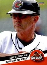 2014 Rochester Red Wings Choice #28 Gene Glynn Waseca Minnesota MN Baseball Card
