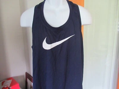 Camiseta sin mangas Nike Dri Fit Racer Bank para mujer XL nueva con etiquetas envío gratuito Foto 1 de 3