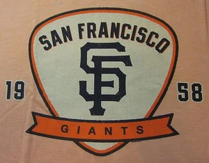 ORANGE Serialized 1958 MLB Giants Baseball Fan St. Patrick's Tee T-Shirt M L XL - Bild 1 von 1