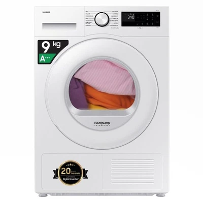 Samsung Asciugatrice Crystal EcoDry DV90DG52A0TE 9 kg Wifi Pompa di Calore - Immagine 1 di 4
