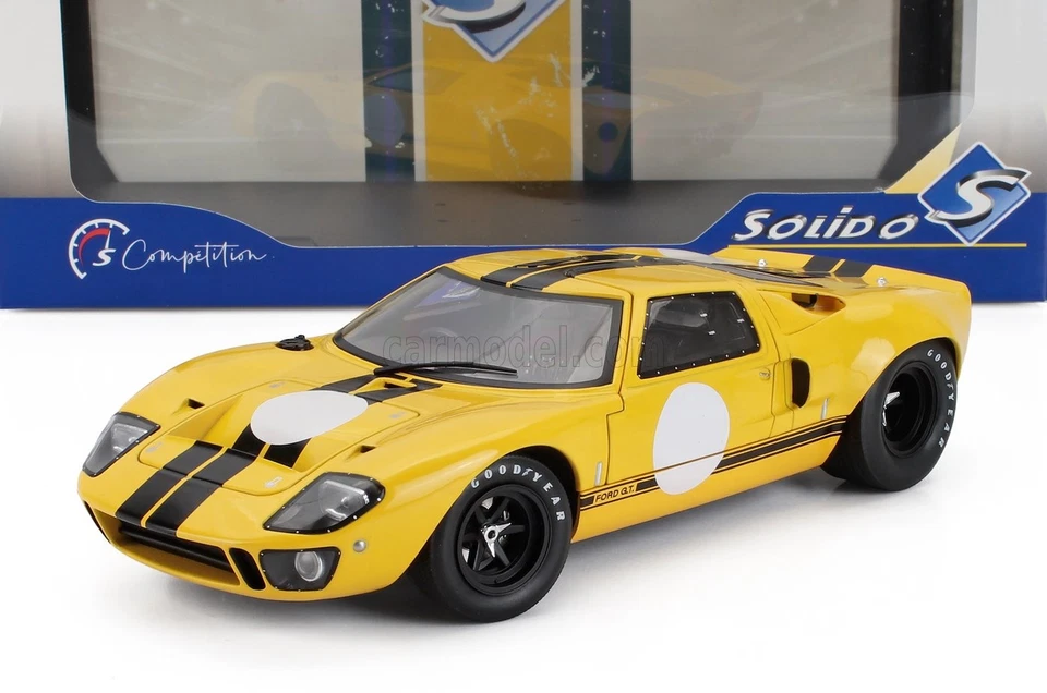 1/18 SOLIDO - FORD USA - GT40 MKI N 0 RACING 1968 1803011 - Immagine 1 di 1