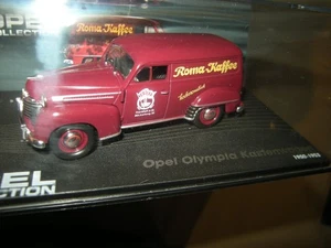 1:43 Ixo / Altaya Opel Collection Opel Olympia "ROMA-KAFFEE" 1950-1953 in VP - Picture 1 of 1