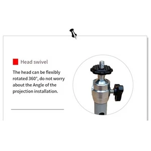 Space Efficient Silver Projection Holder Compatible with Multiple Models - Picture 1 of 12