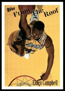 1994-95 Topps #380 Elden Campbell Los Angeles Lakers - Picture 1 of 2