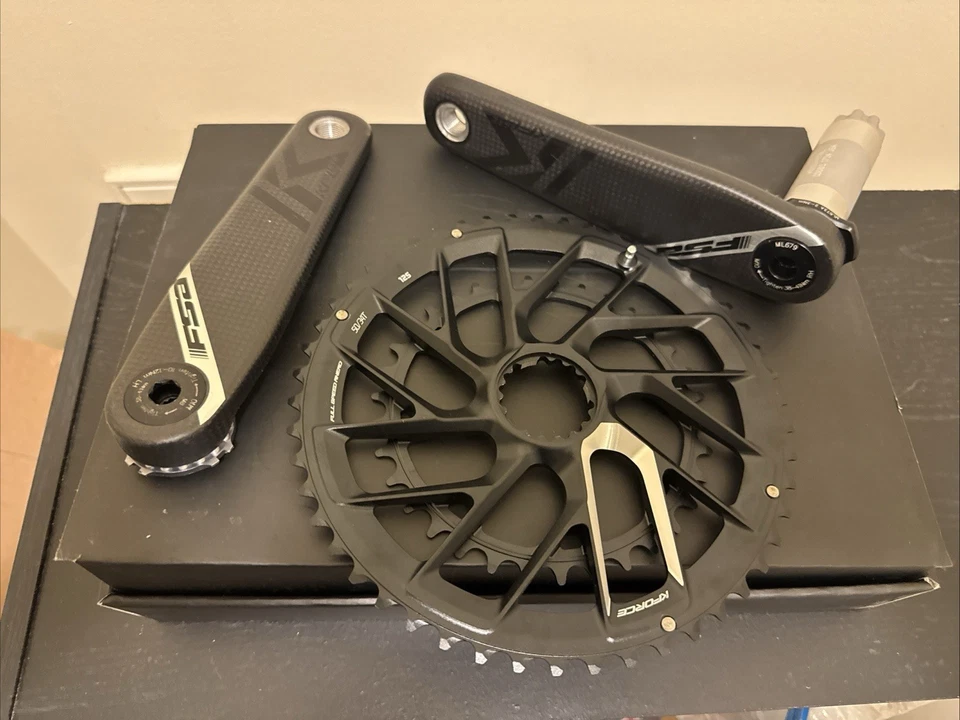 FSA K-Force Team Edition Carbon Cranks - 172.5's - Image 1 of 1