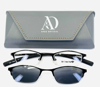 Gafas Elite Smart Clip 606 BLKCHM Gunmetal Rectangular 46-19-135 B:25 Foto 1 de 4