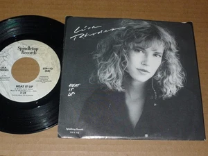 LISA RHODES heat it up 7 vinyl 1983 spindletop records POWER POP new wave TEXAS - Imagen 1 de 1