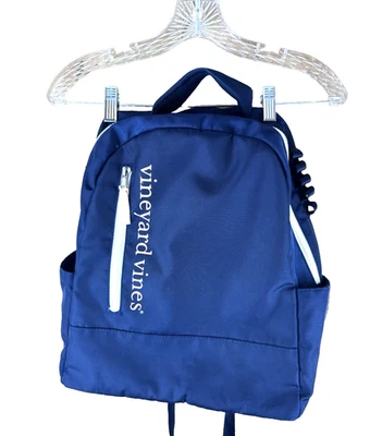 Vineyard Vines Backpack Limited Edition Navy Blue And Pink Bag Preppy NWOT - Image 1 of 4
