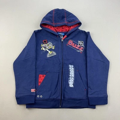 Sudadera con Capucha Vintage Buzz Lightyear Juvenil 6 Azul Disney Pixar Toy Story Cremallera Foto 1 de 4