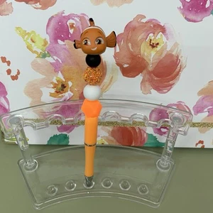Disney Doorables Nemo Handmade Beaded Pen - Picture 1 of 7