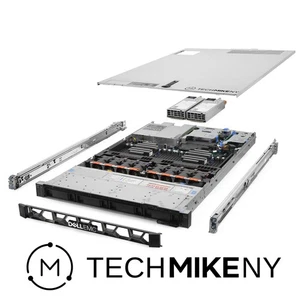 Dell PowerEdge R640 Server 2.70Ghz 36-Core 128GB RAM 2x 800GB SAS SSD Rails - Picture 1 of 5