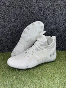 Under Armour Men's Size 13 US White Cleats Spotlight Lux MC 2.0 3025082-100 - Picture 1 of 7