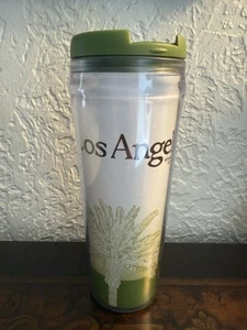  Starbucks  LOS ANGELES Global Icon Series Travel Tumbler Coffee Mug 2004 12 Oz - Picture 1 of 7
