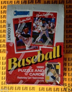 Donruss Baseball Factory 1990 scatola sigillata 36 confezioni SAMMY SOSA, JUAN GONZALEZ RC - Foto 1 di 1