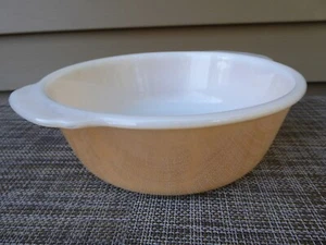 Vintage Fire King Anchor Hocking Peach Luster 2-Qt Casserole Dish #448 - No Lid - Picture 1 of 5