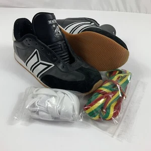 Macbeth Rinndel W Shoes Size 8 Black & White Two Pairs Of Laces Included TK6980 - Picture 1 of 9