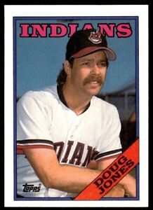 1988 Topps Doug Jones Rookie Cleveland Indians #293