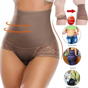 High Waist Body Shaper Butt Lifter Tummy Control Panty Slim Waist Trainer Girdle - Picture 1 of 32