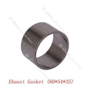 For Kawasaki Ninja ZX6R 2009-2024 Exhaust Gasket Graphite Seal Ring Link Pipe - Bild 1 von 9